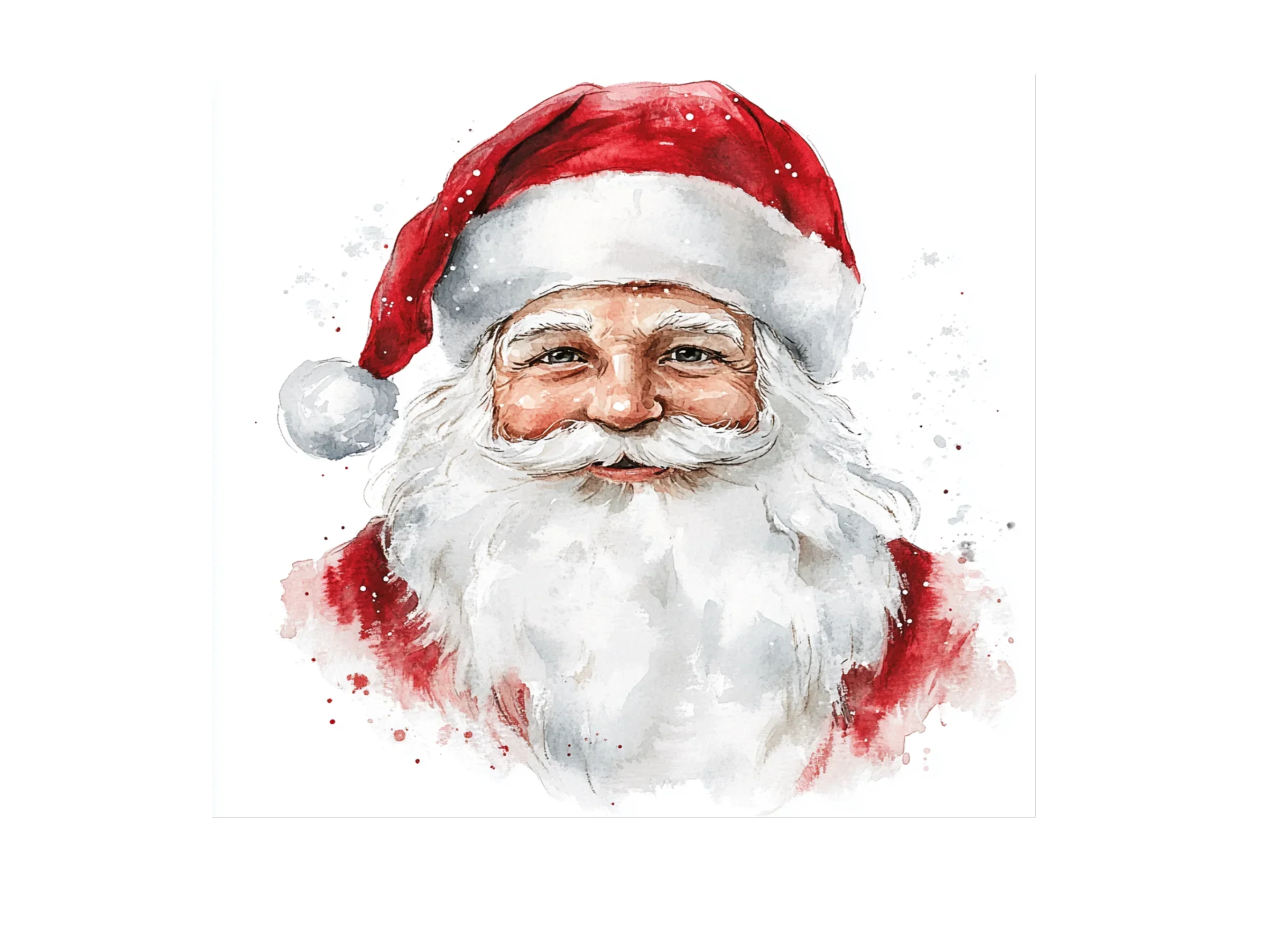 Jolly Santa Claus Illustrations Clipart Bundle - Image 3