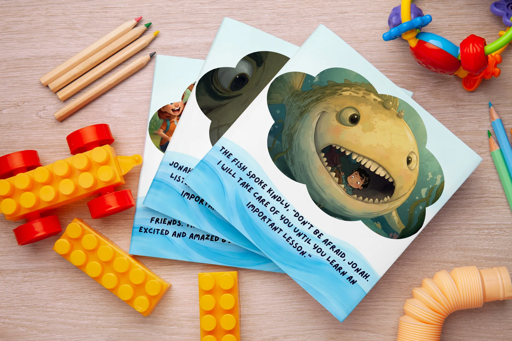 Jonah and the Big Fish Book - Image 5
