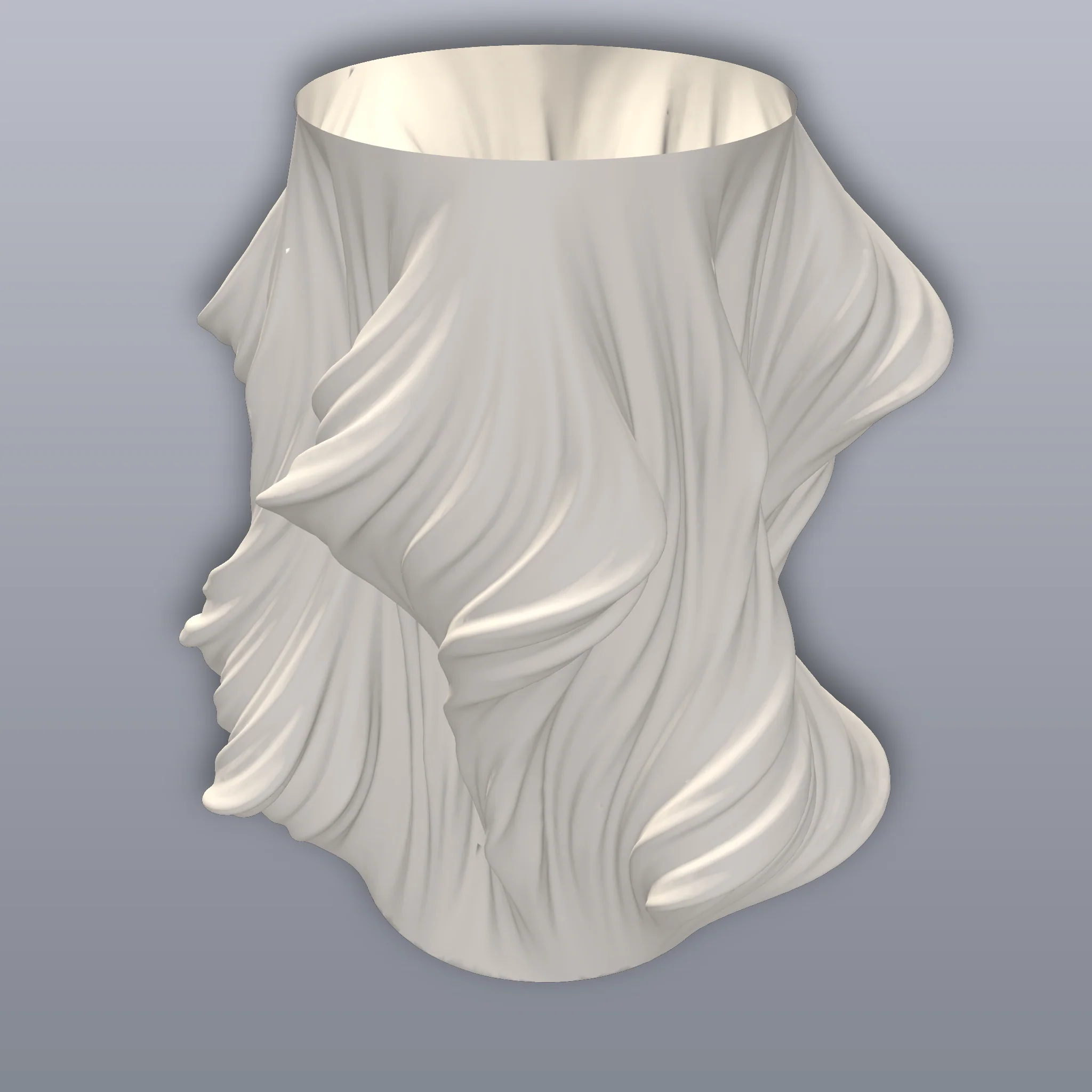 Julia Vase Heatwave Shell 3D Print STL File