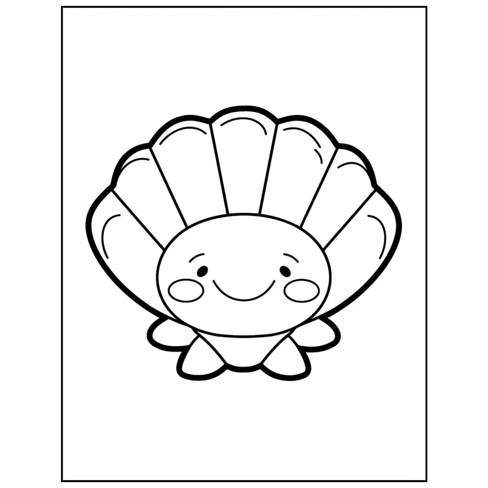 Kawaii Summer Coloring Pages - Image 5