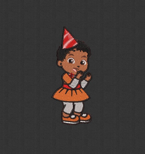 Kid Embroidery Design
