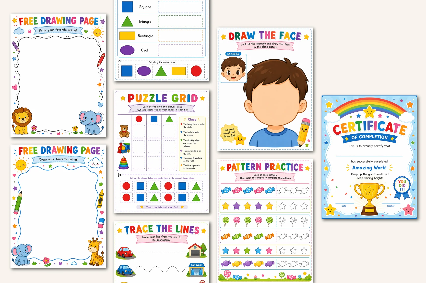 Kids Activity Workbook - Image 4