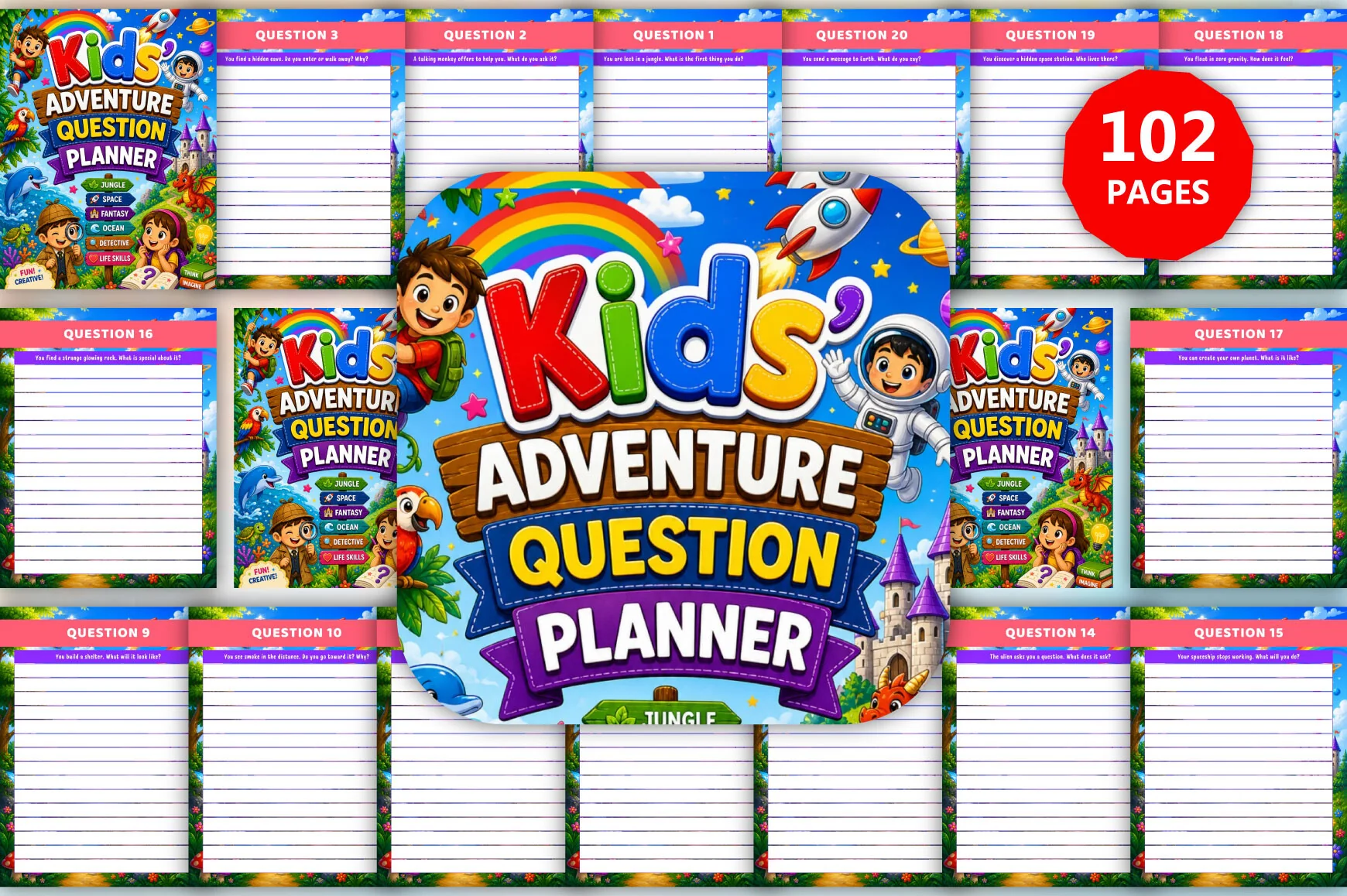 Kids Adventure Question Planner