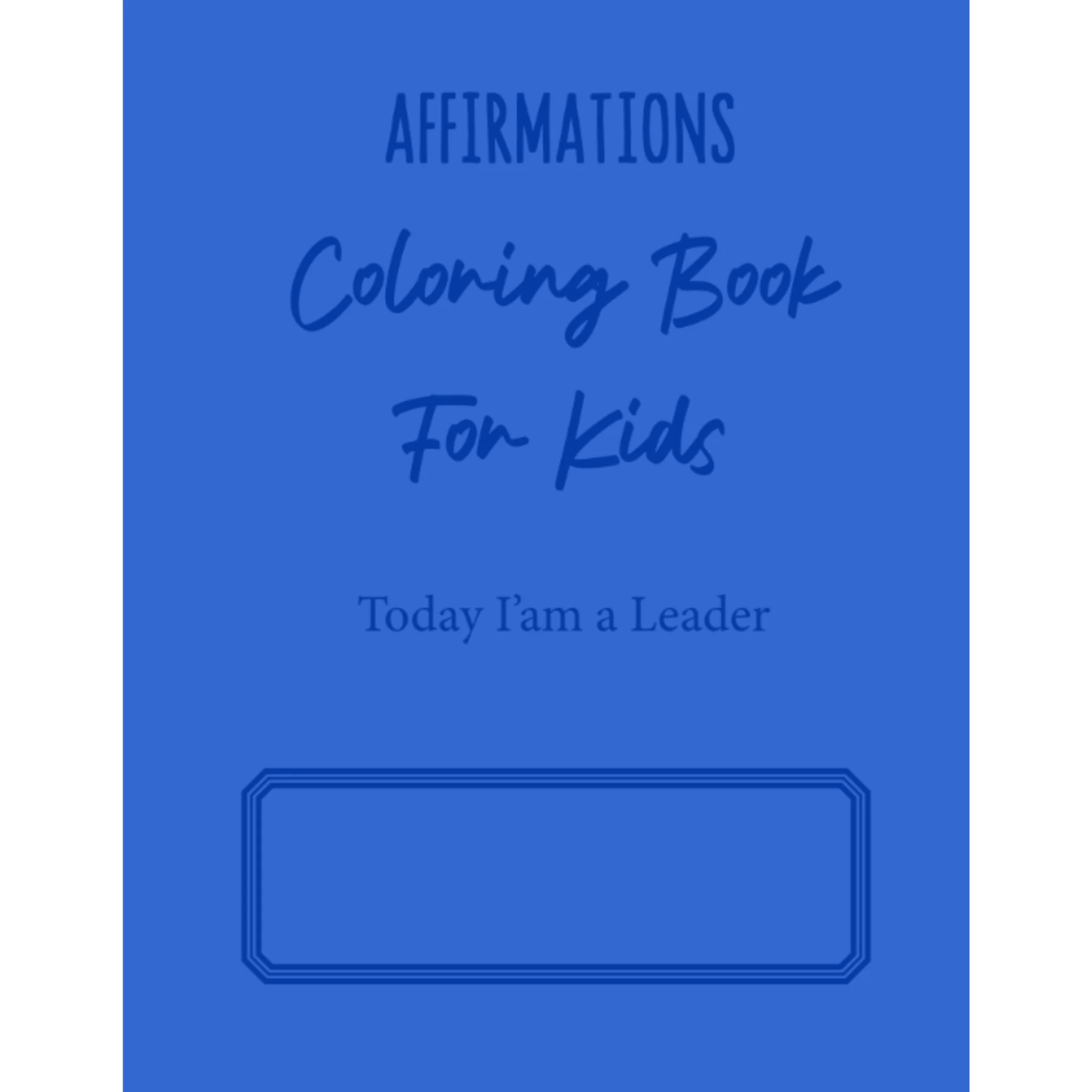 Kids Affirmations Coloring Book - Image 2