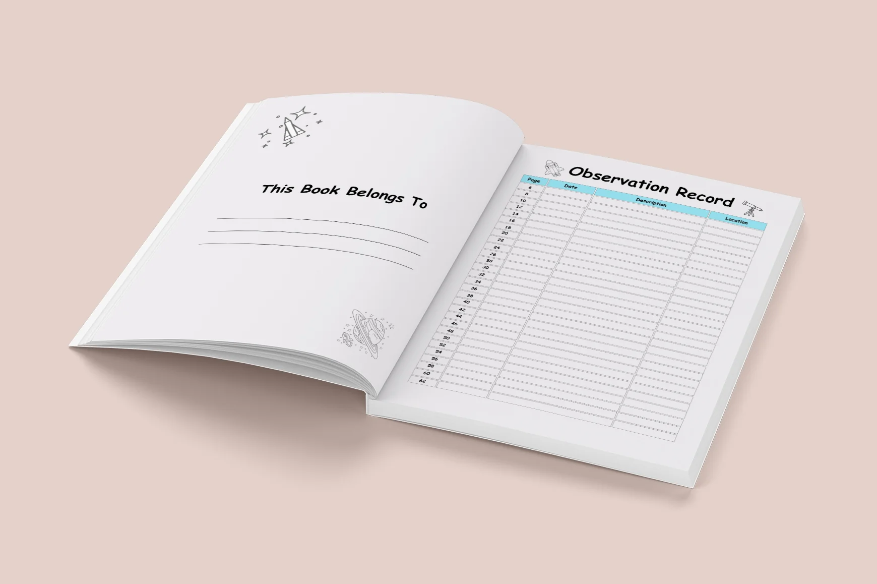 Kids Astronomy Observation Planner - Image 2