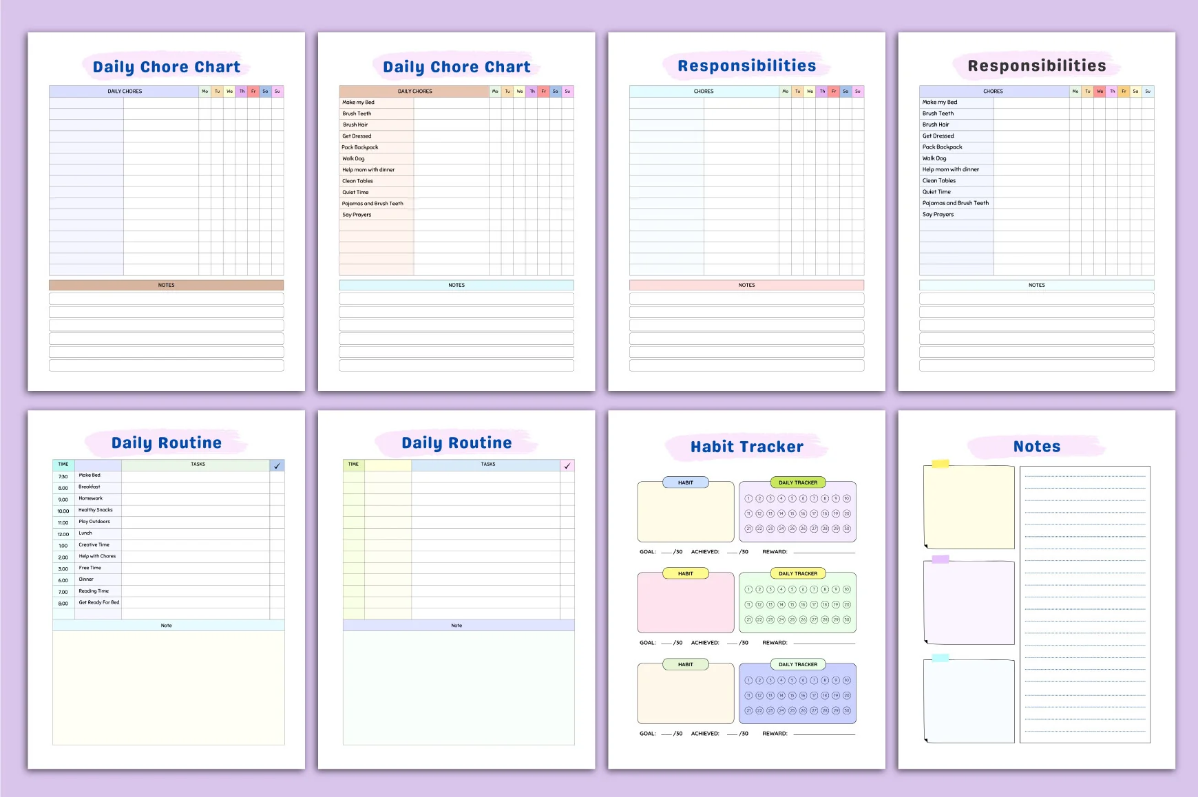 Kids Chore Charts Planner - Image 5