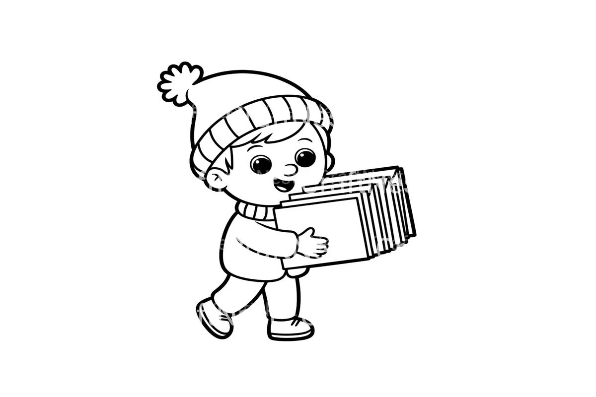 Kids Christmas Gifts Coloring Books - Image 2