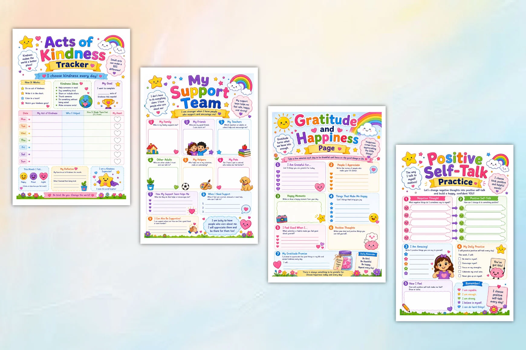Kids Confidence And Self Worth Workbook - Image 3