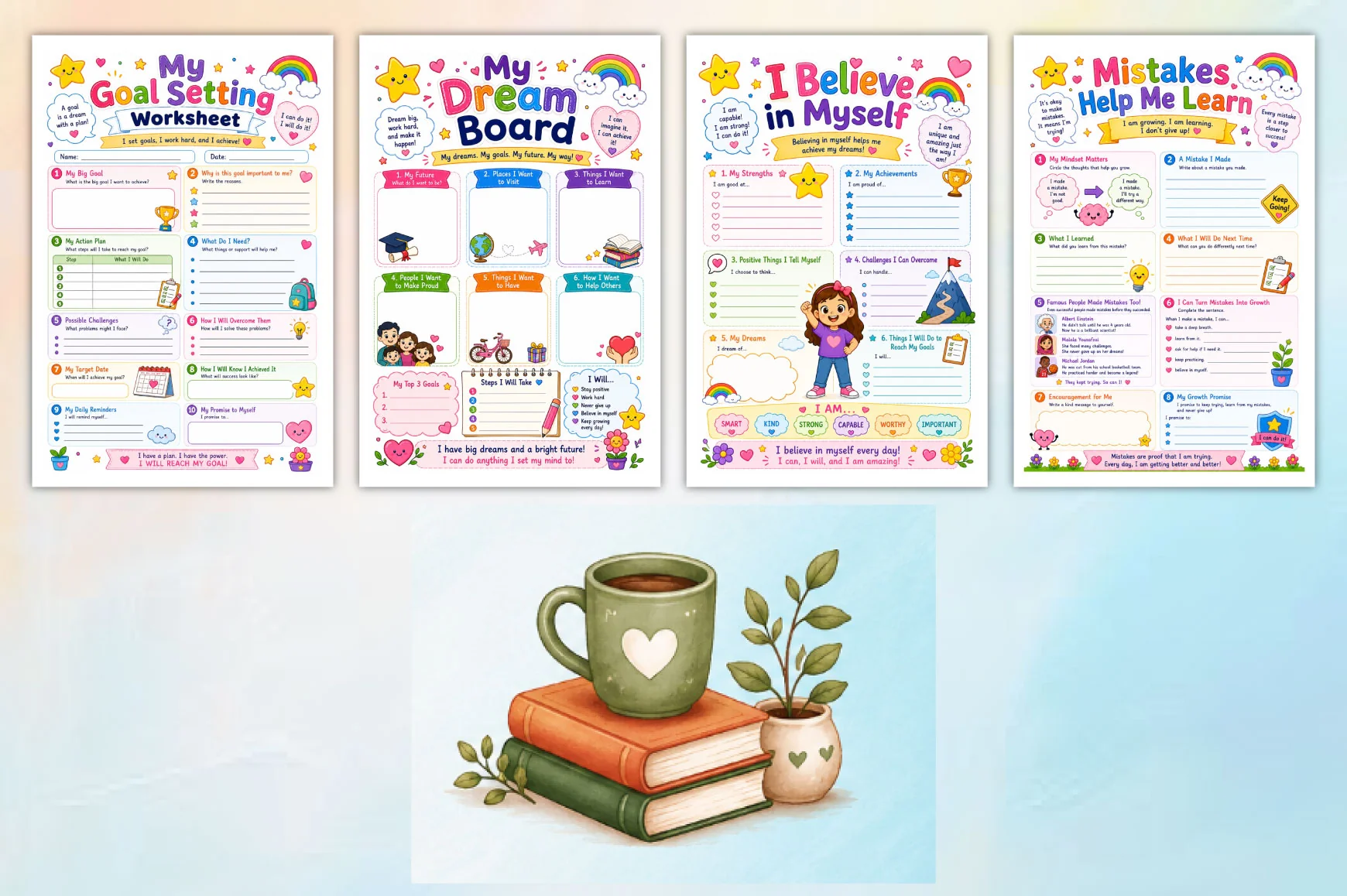 Kids Confidence And Self Worth Workbook - Image 4