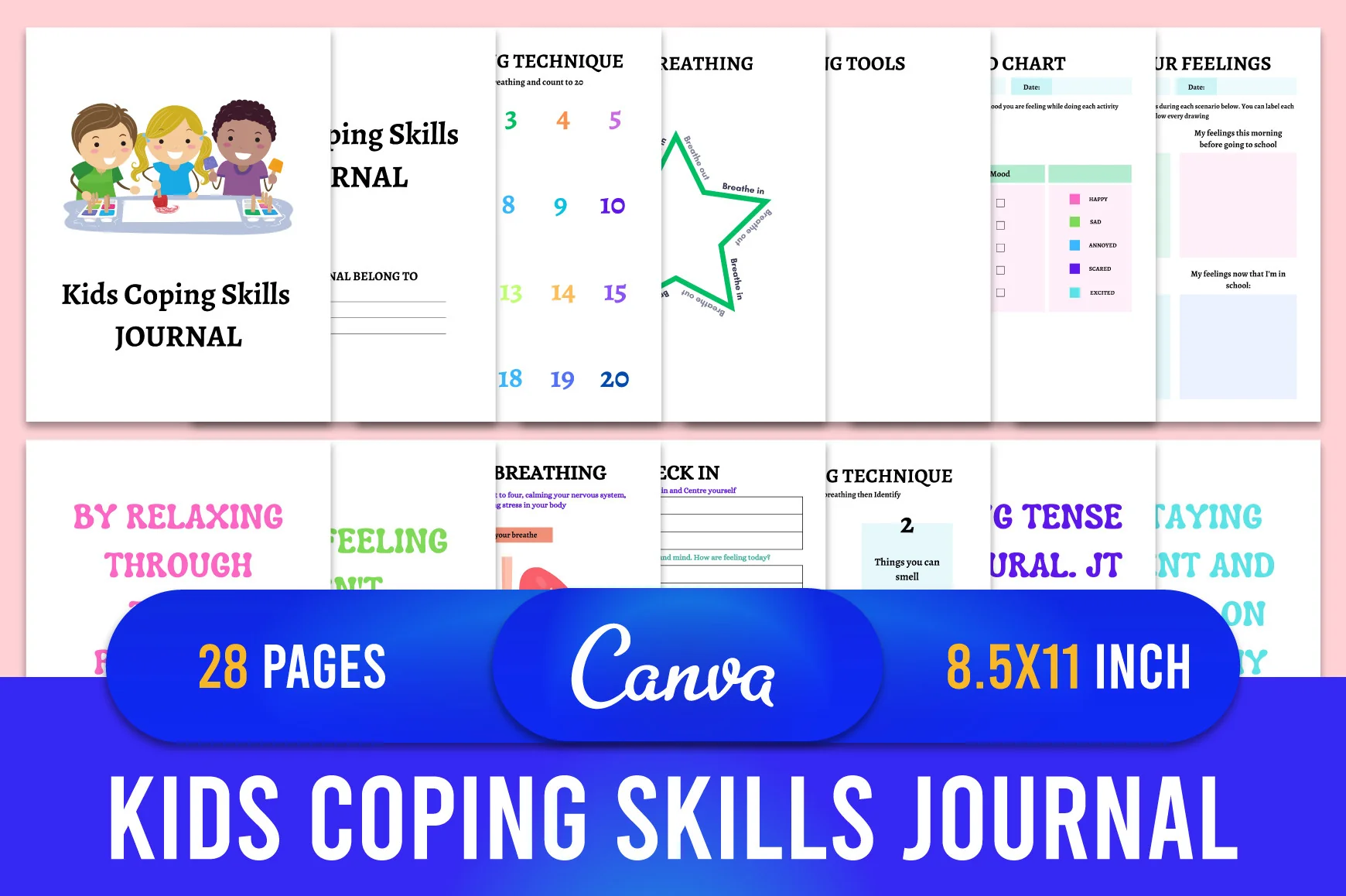 Kids Coping Skills Journal