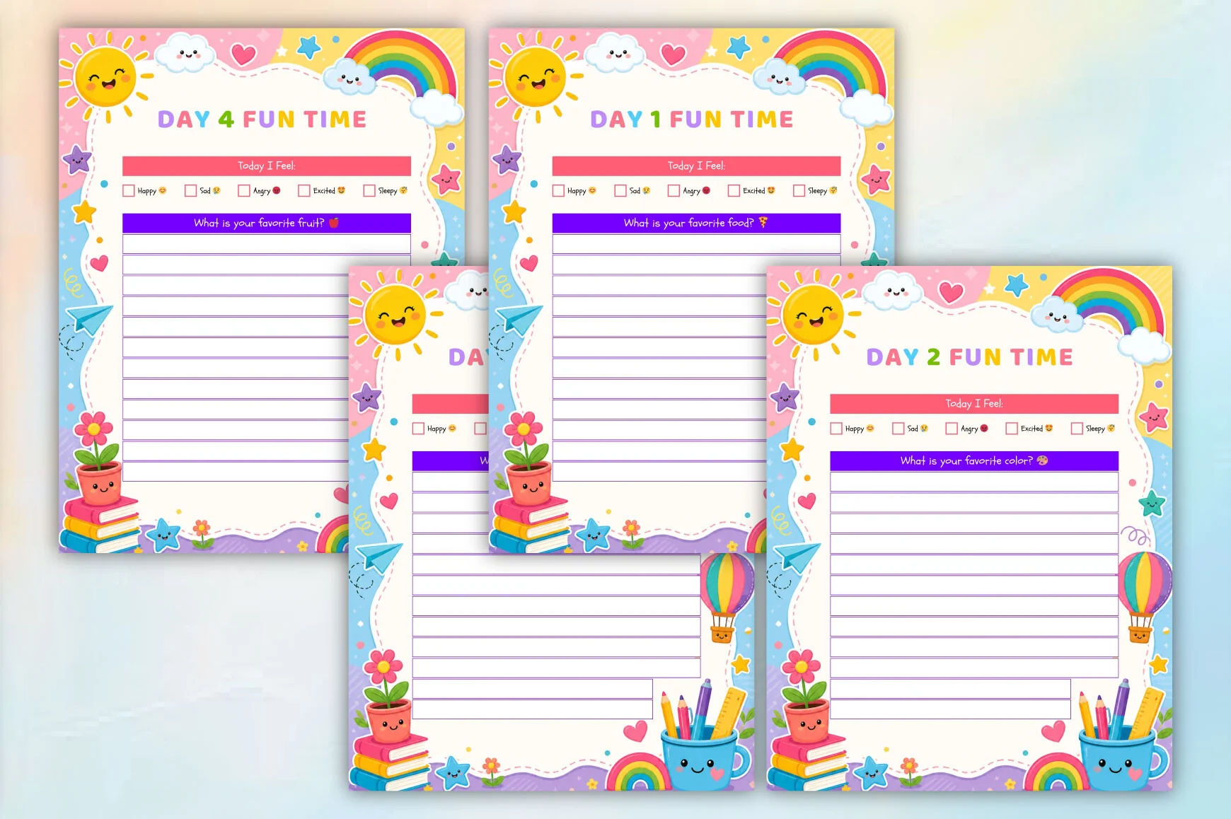 Kids Daily Fun Planner - Image 2