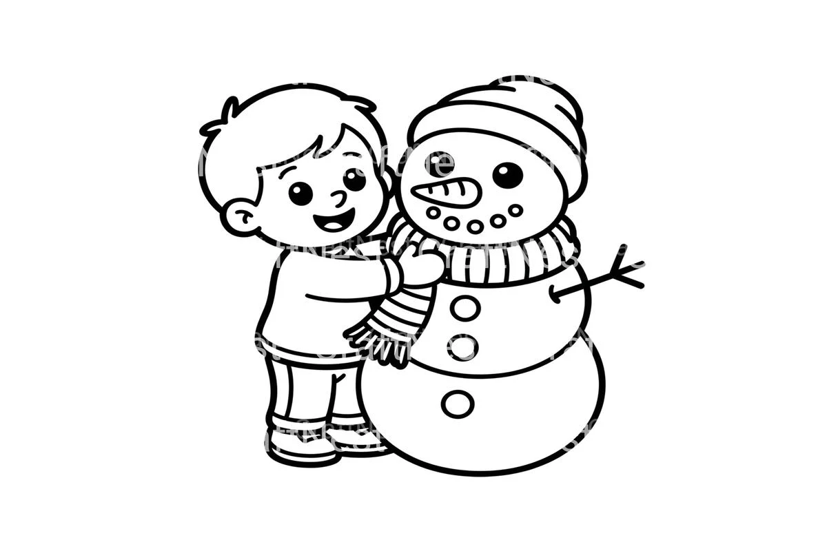 Kids Decorating Gingerbread House Fun Coloring Books - Image 3