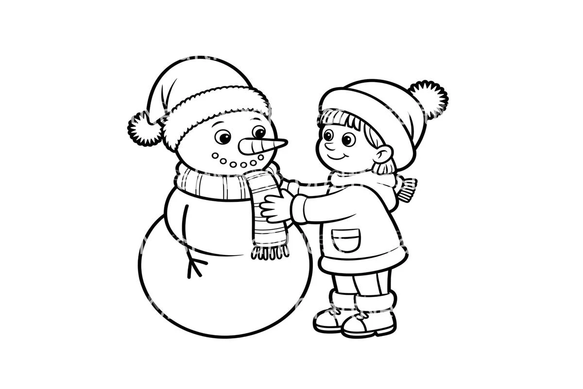 Kids Decorating Gingerbread House Fun Coloring Books - Image 4