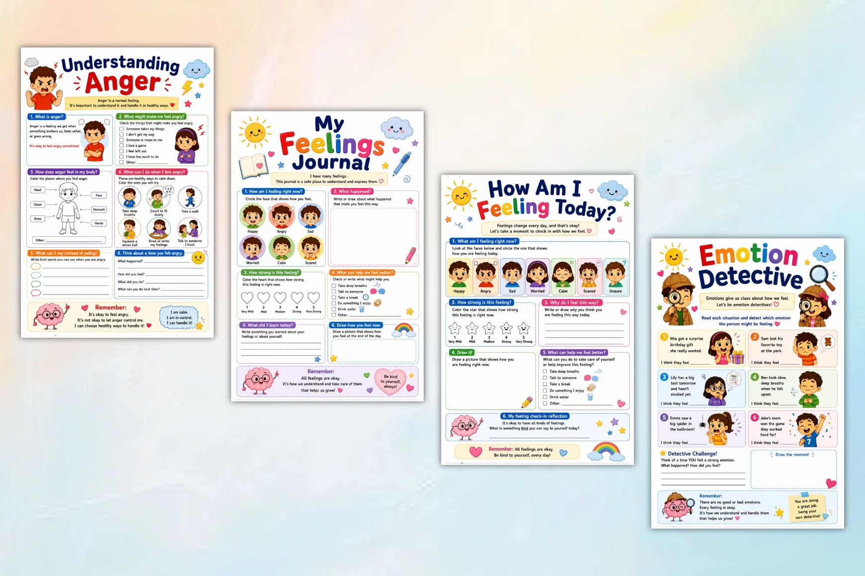 Kids Emotional Balance Workbook - Image 3