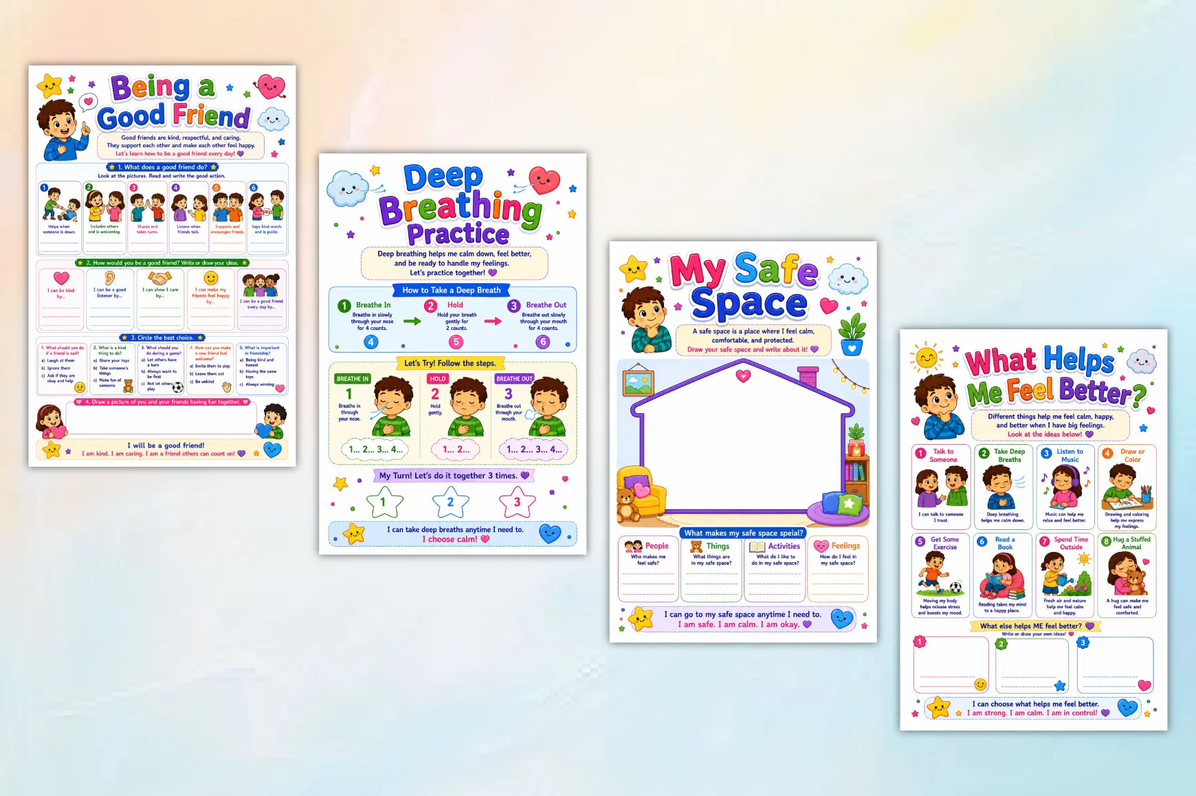 Kids Emotional Learning Workbook - Image 3