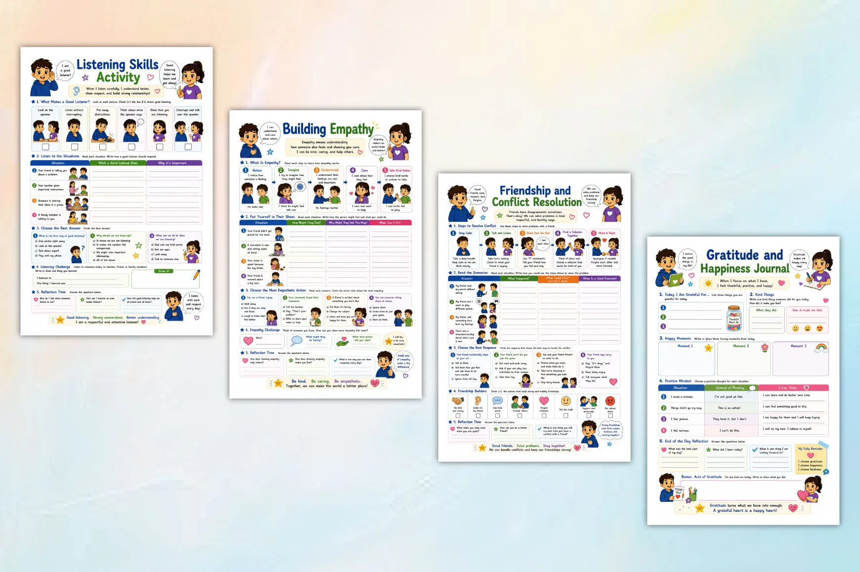 Kids Emotional Regulation Anger Workbook - Image 3