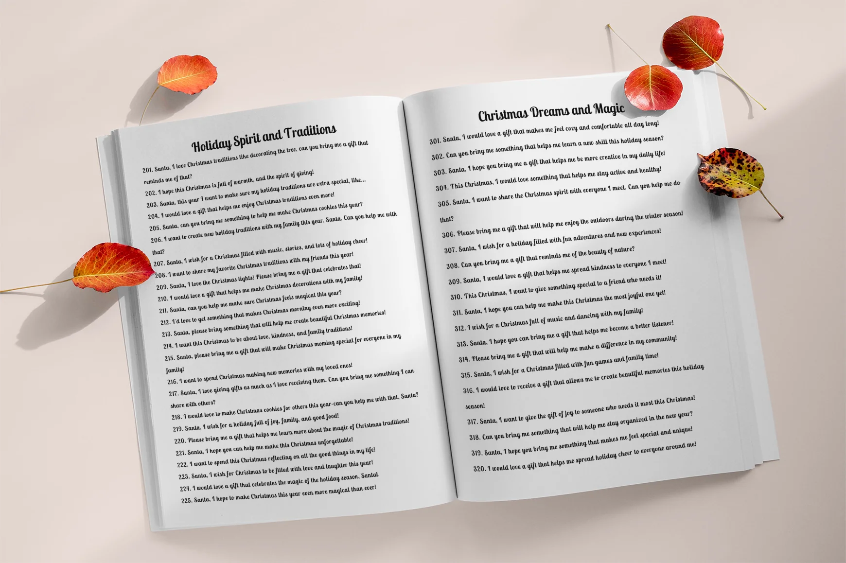 Kids' Letters to Santa Writing Ideas Book - Image 3