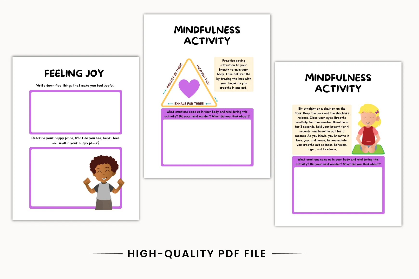 Kids Mindfulness Journal - Image 3