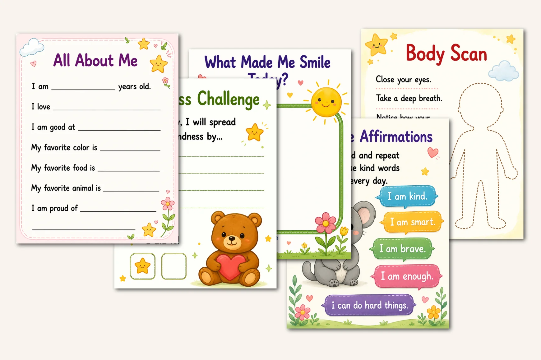 Kids Mindfulness Journal - Image 3