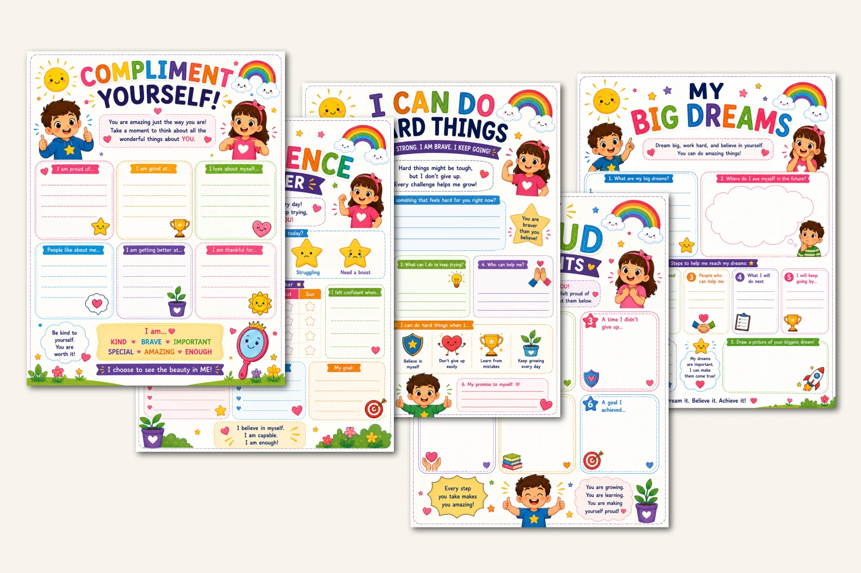 Kids Motivation Growth Journal - Image 3