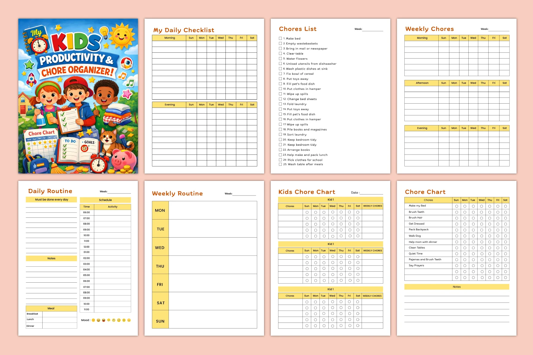 Kids Productivity Chore - Image 2