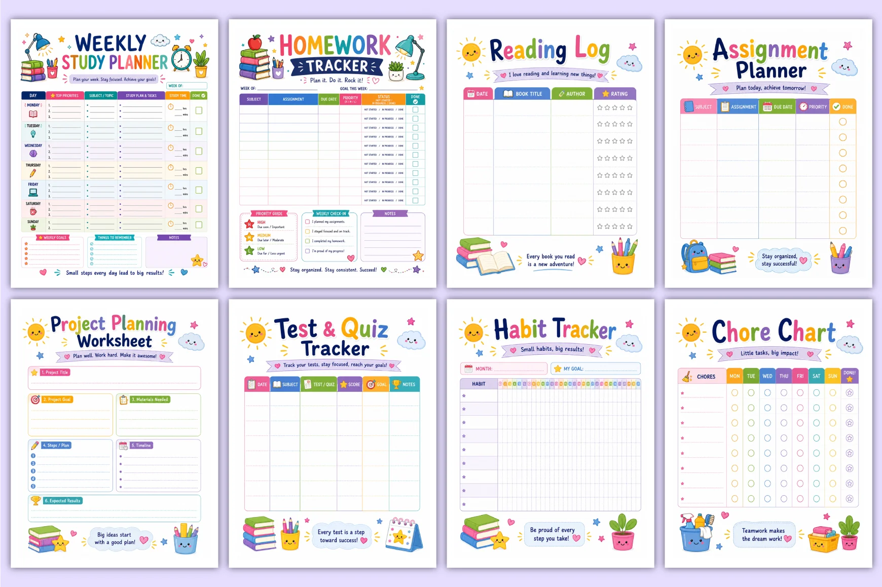 Kids Productivity Planner - Image 4