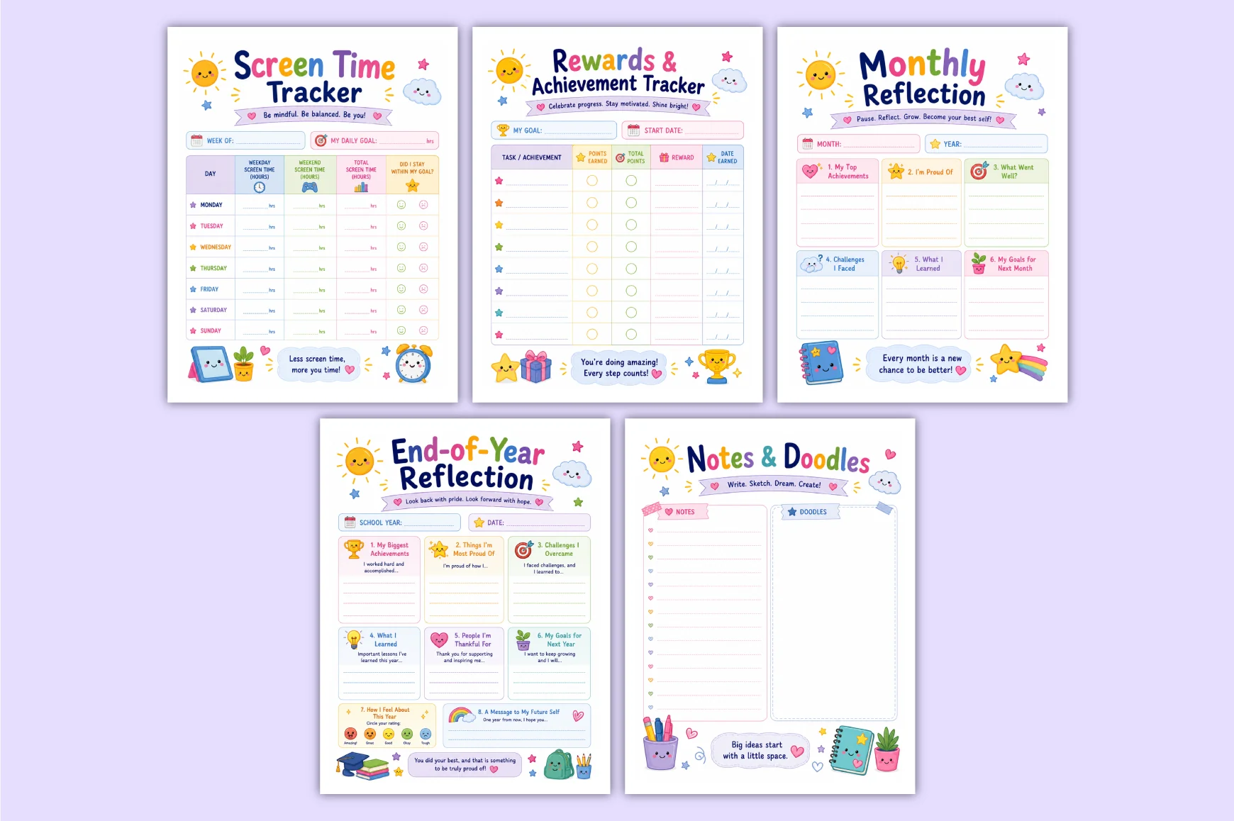 Kids Productivity Planner - Image 5