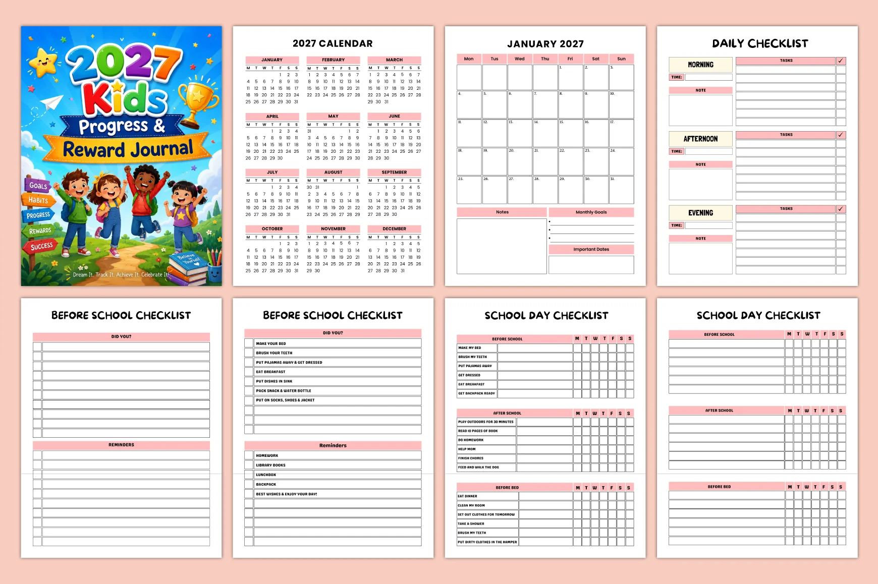Kids Progress Reward Journal - Image 2