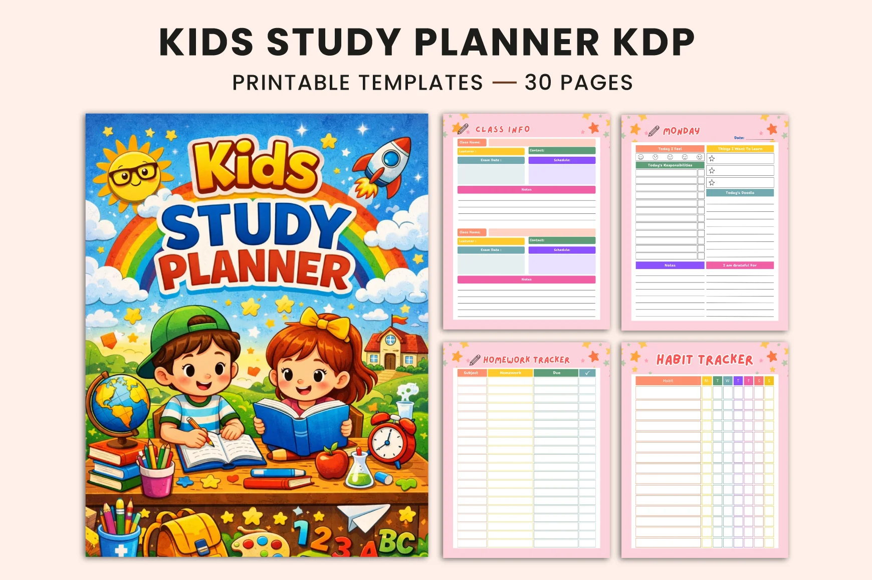 Kids Study Planner