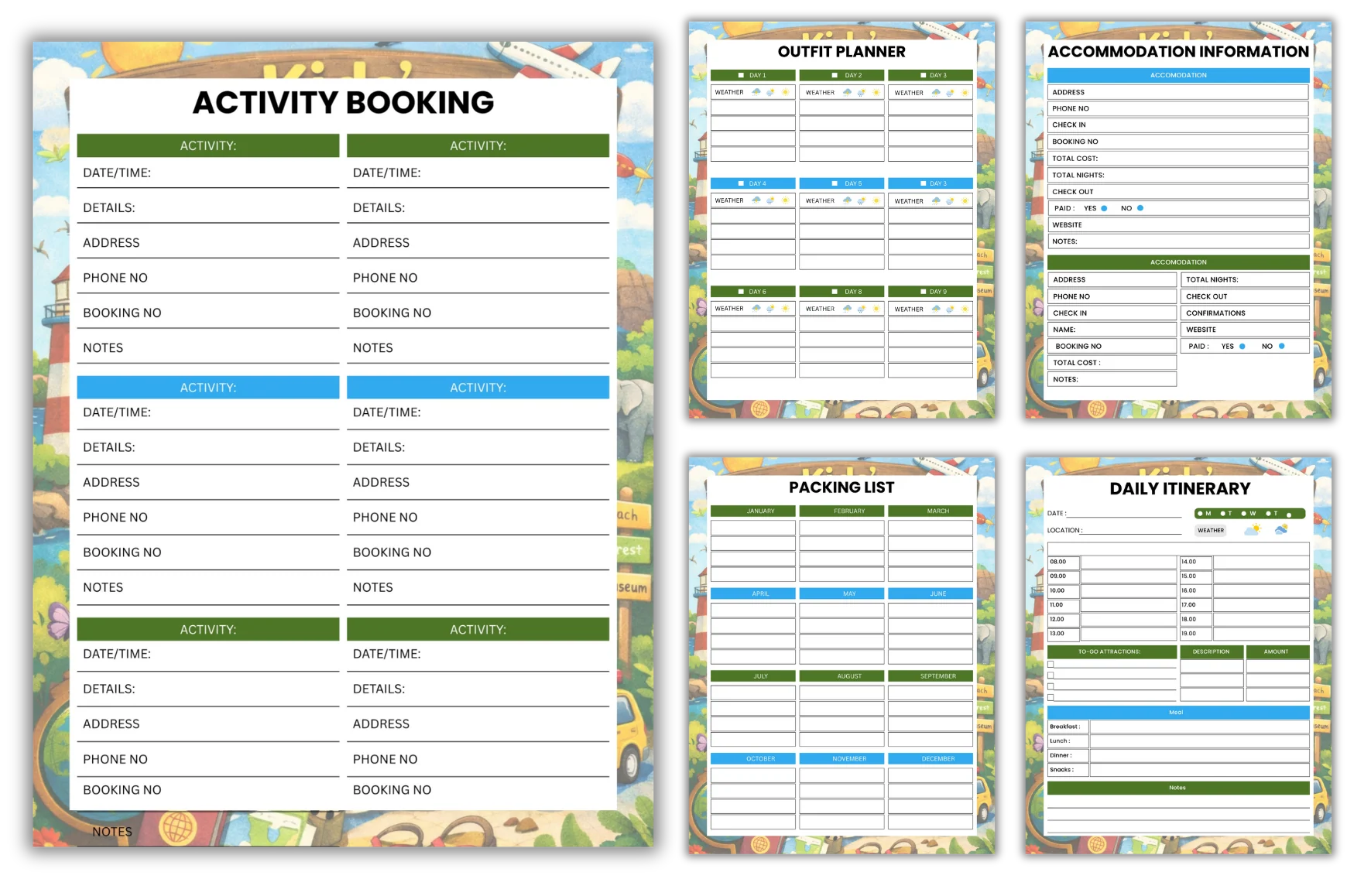 Kids Travel Journal - Image 5