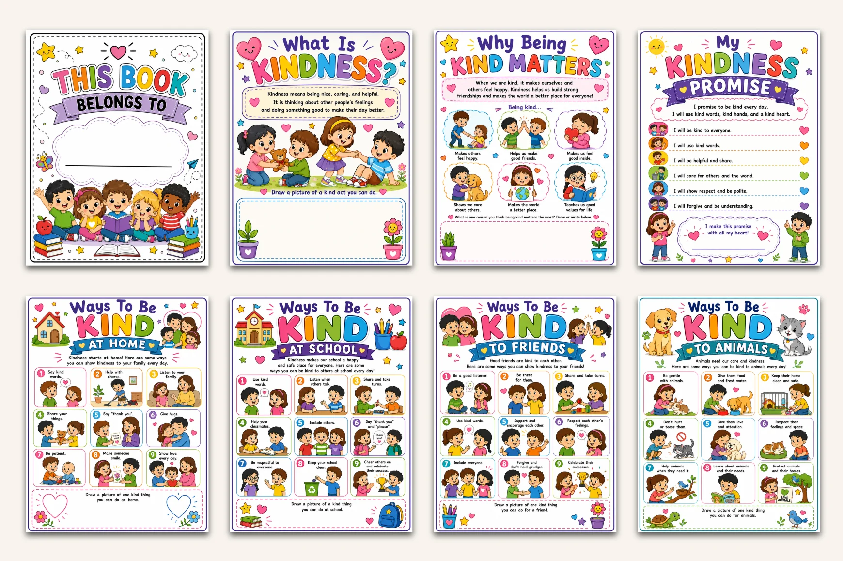 Kindness For Kids Workbook - Image 2