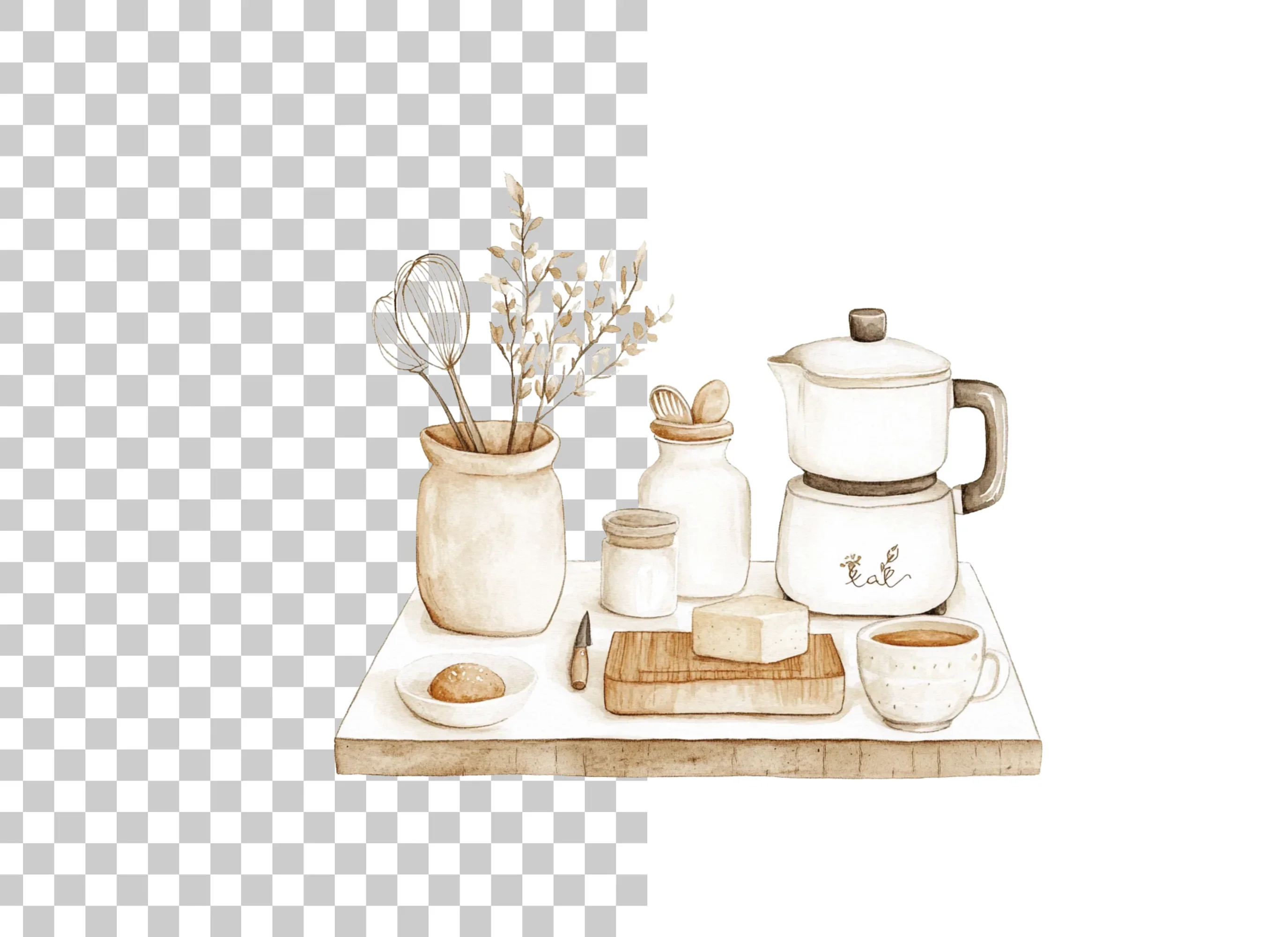 Kitchen Utensils Clipart Bundle - Image 6