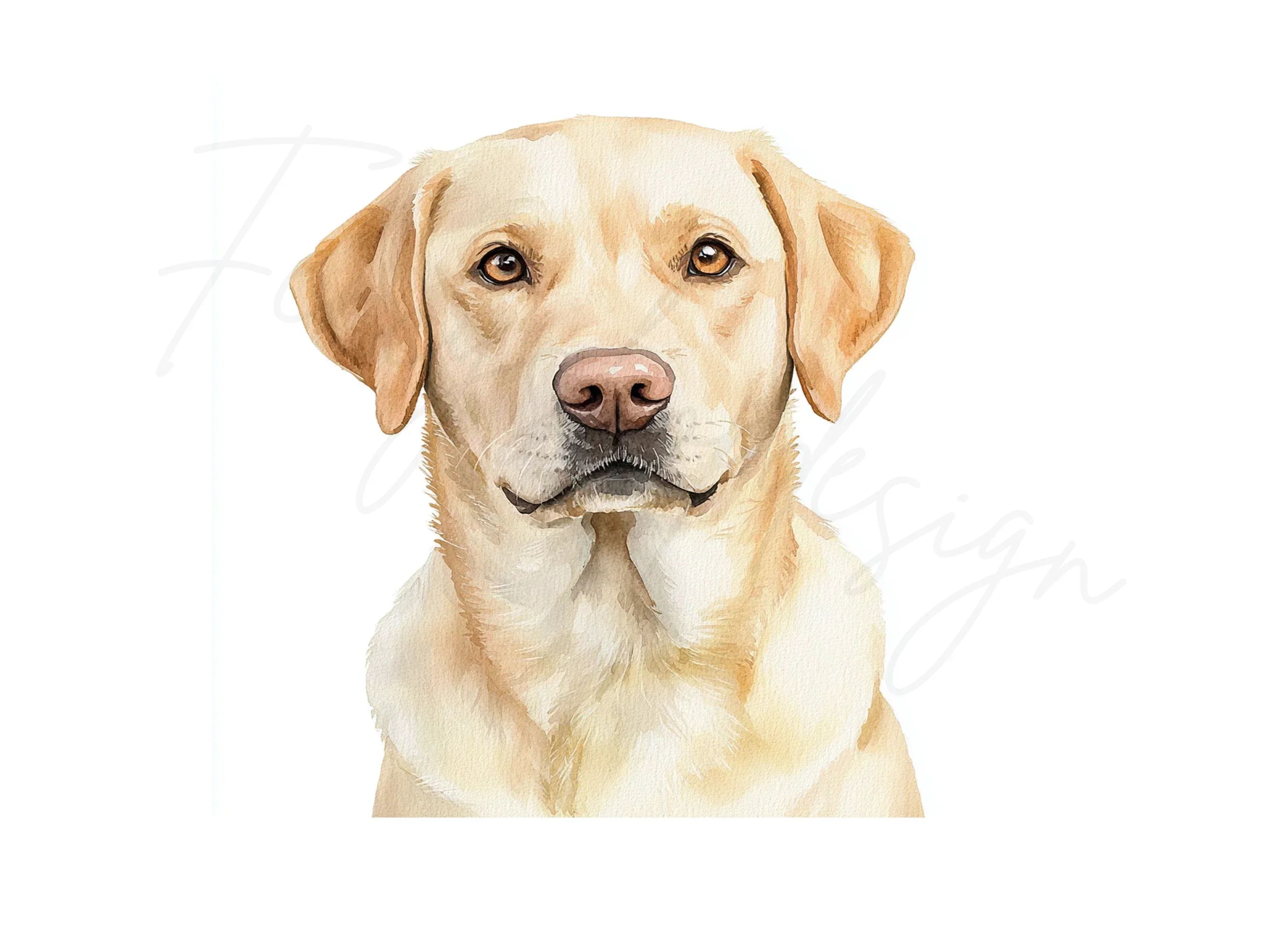 Labrador Dog Portraits Clipart Bundle - Image 2
