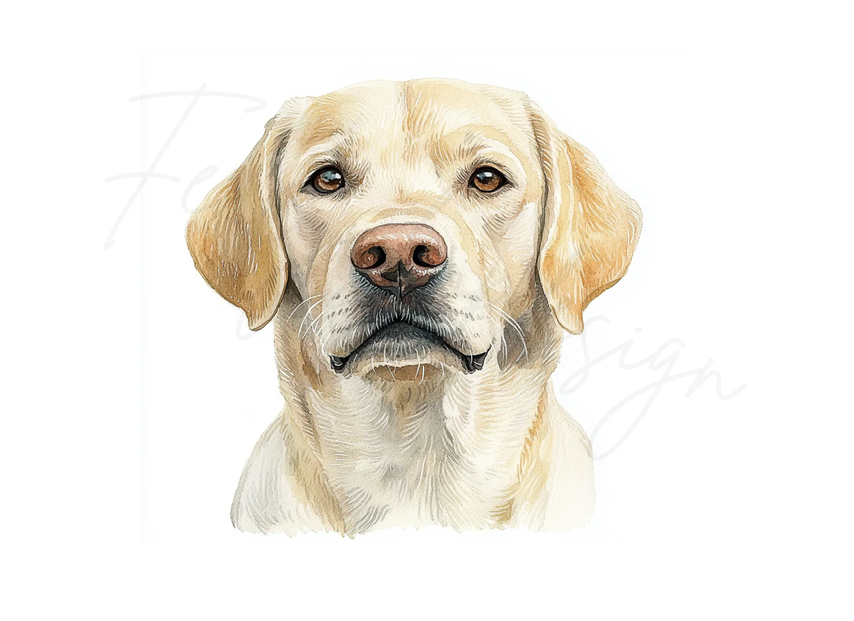 Labrador Dog Portraits Clipart Bundle - Image 3
