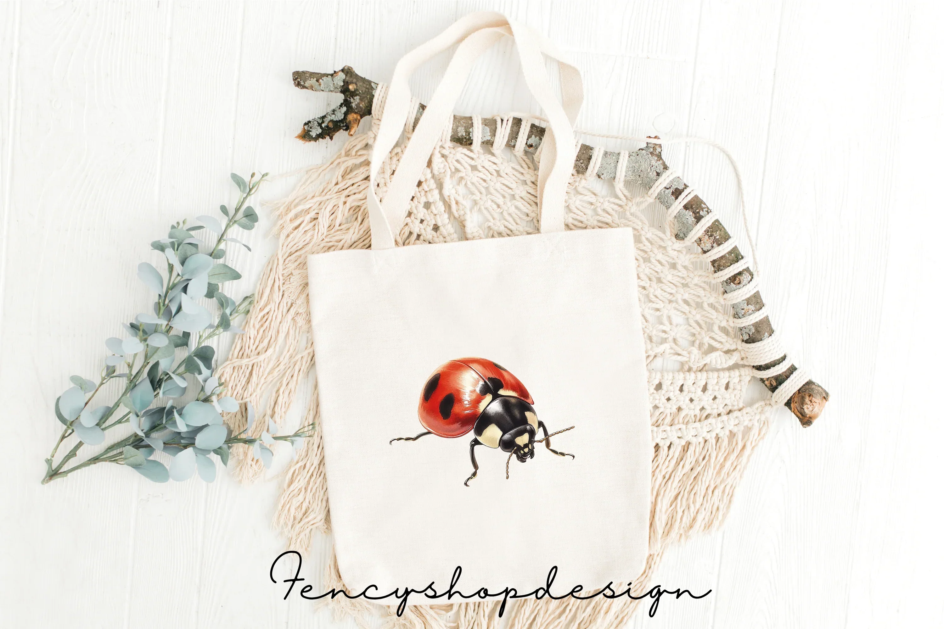 Ladybug Clipart Bundle - Image 8