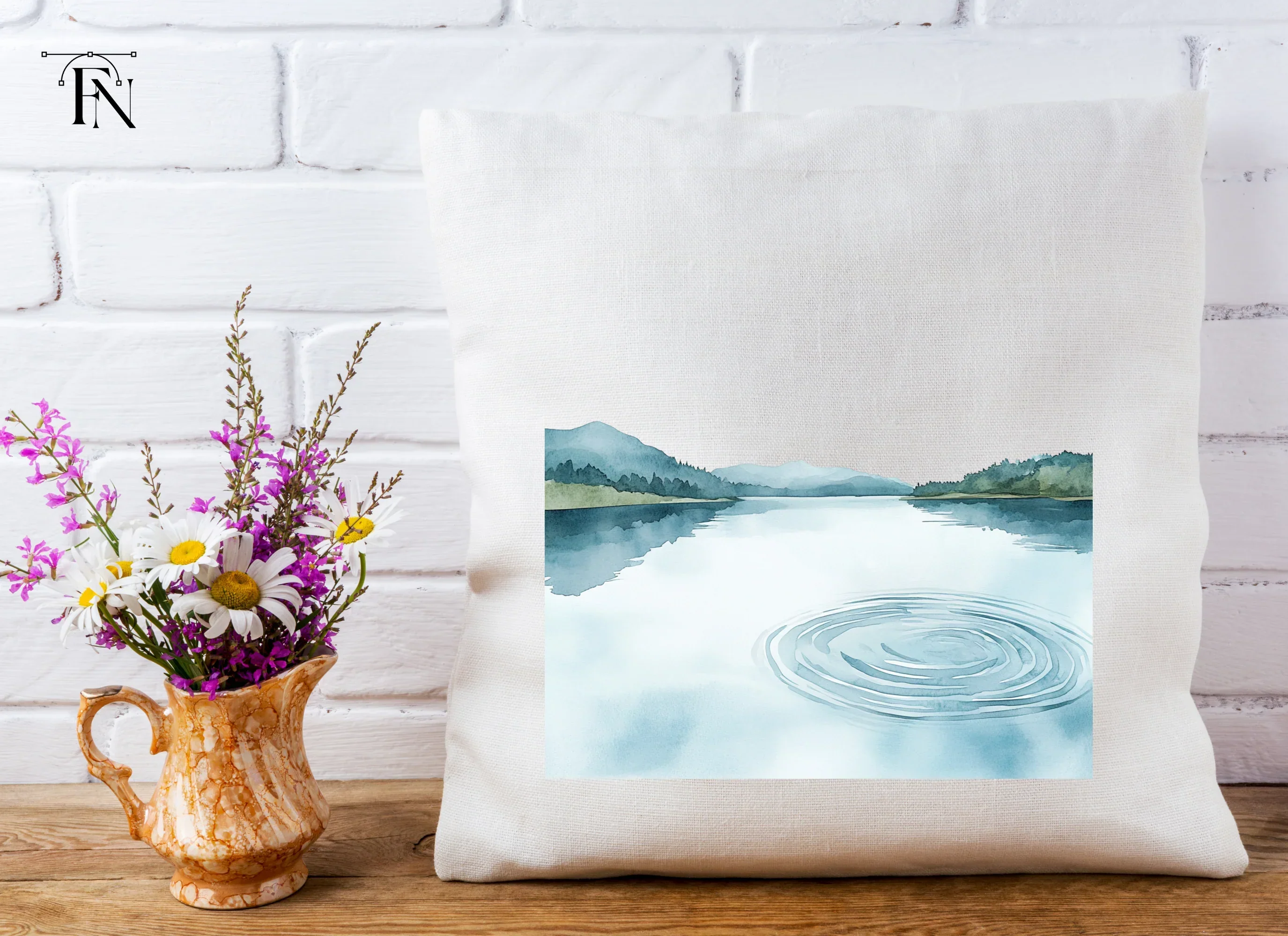 Lake Landscape Clipart Bundle - Image 5
