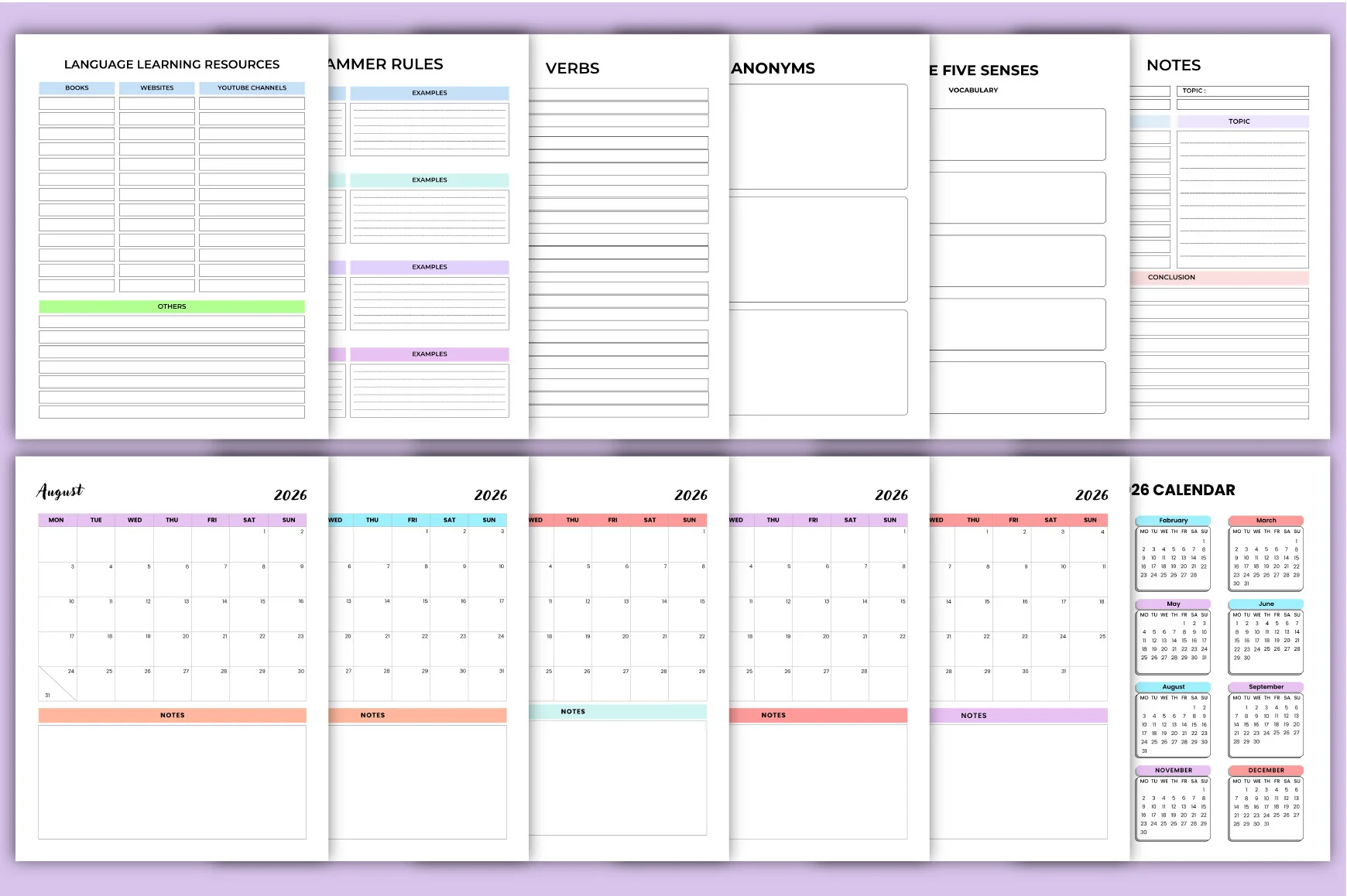 Language Learning Planner - Image 2