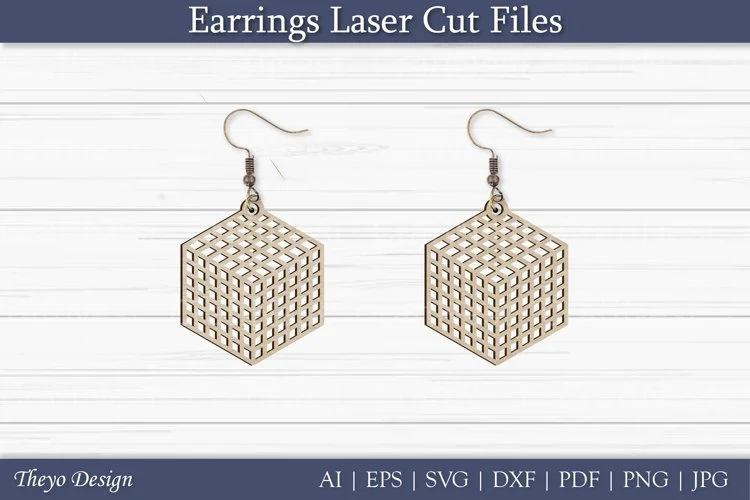 Laser Cut Earrings SVG Bundle