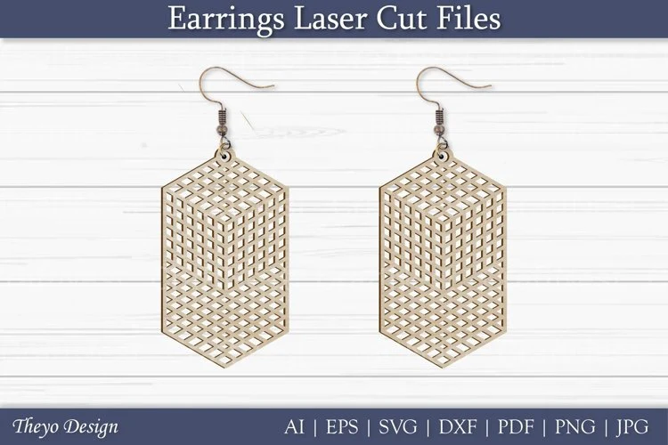 Laser Cut Earrings SVG Bundle
