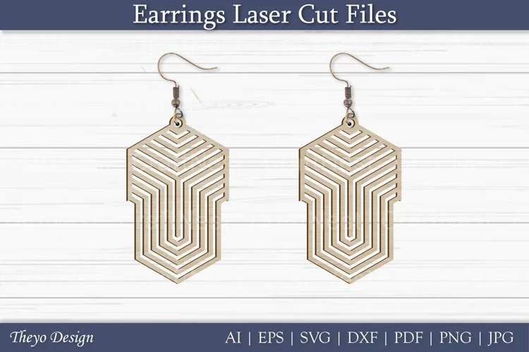 Laser Cut Earrings SVG Bundle