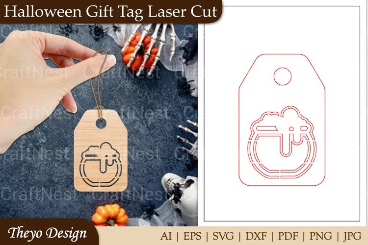 Lasercut SVG Tags