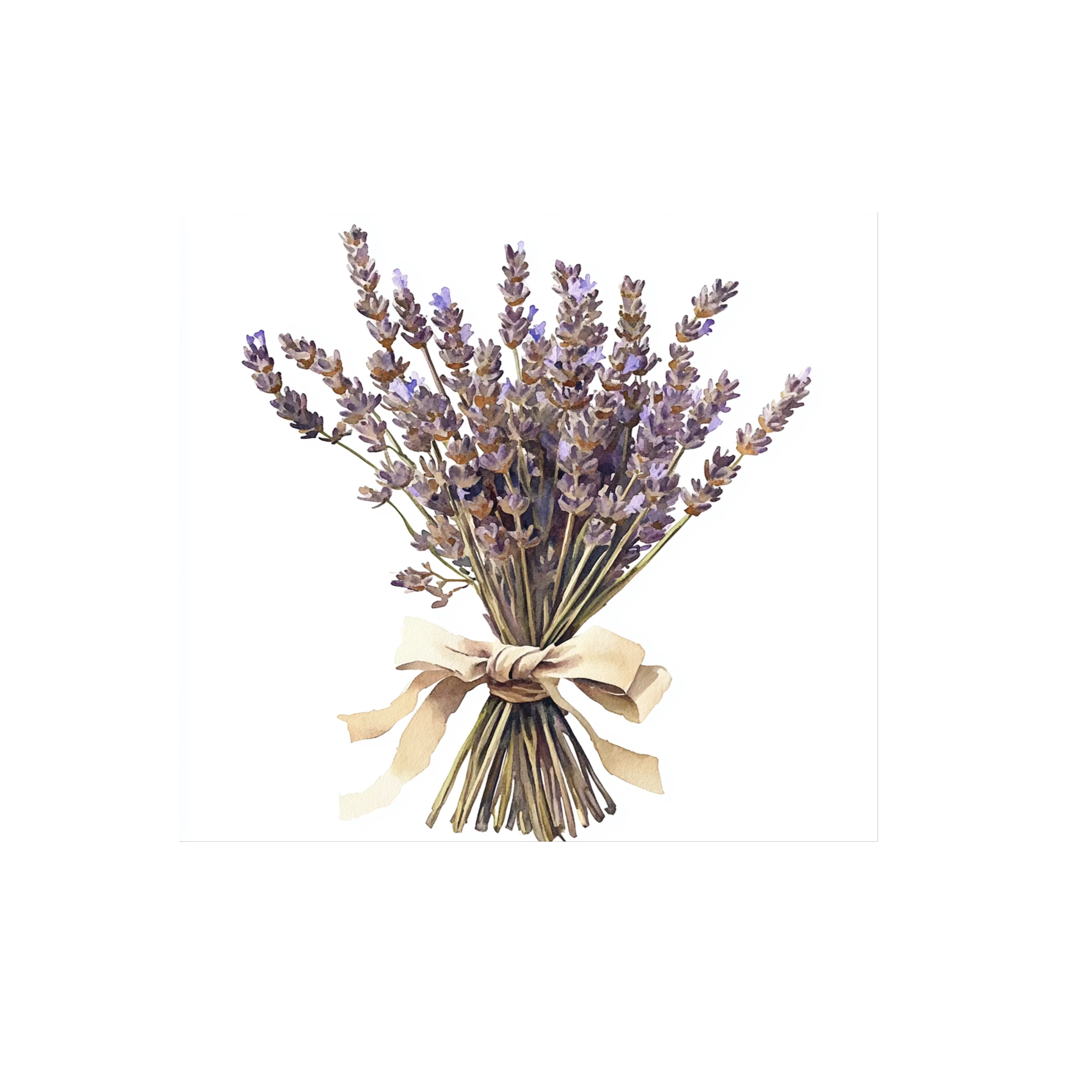 Lavender Bouquet Clipart Bundle - Image 2