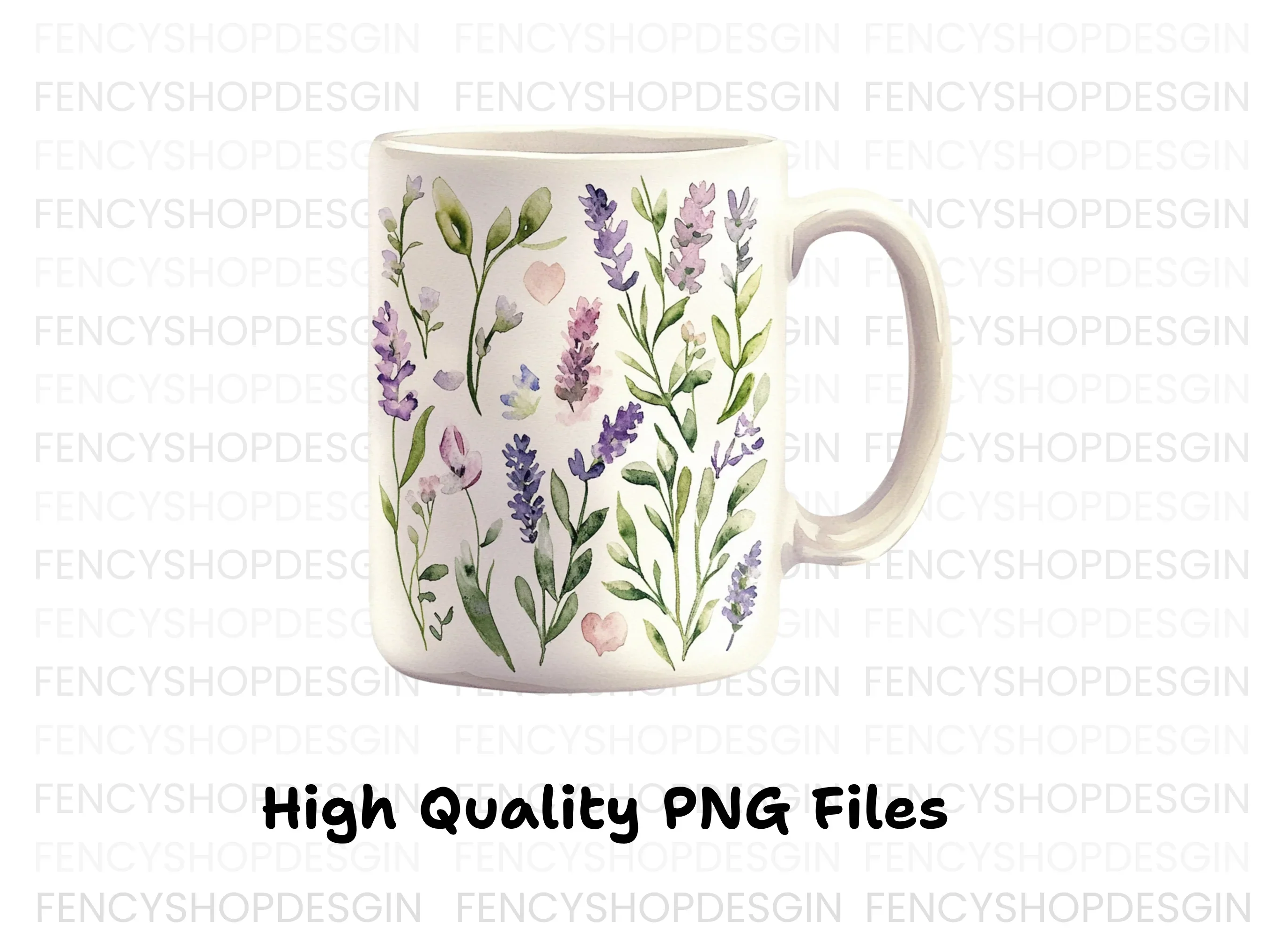 Lavender Field Clipart Bundle - Image 2