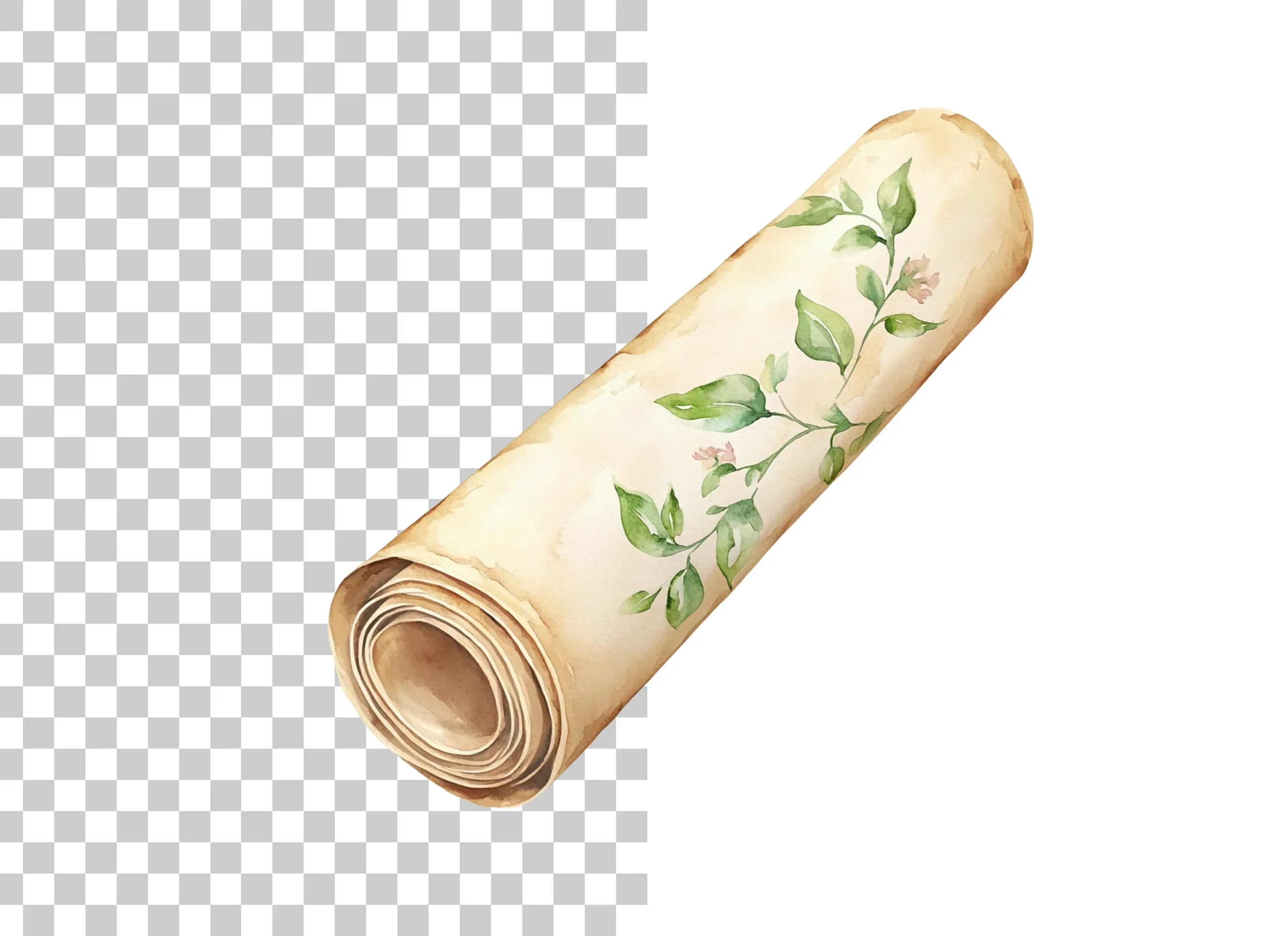 Leaf Scroll Clipart Bundle - Image 3