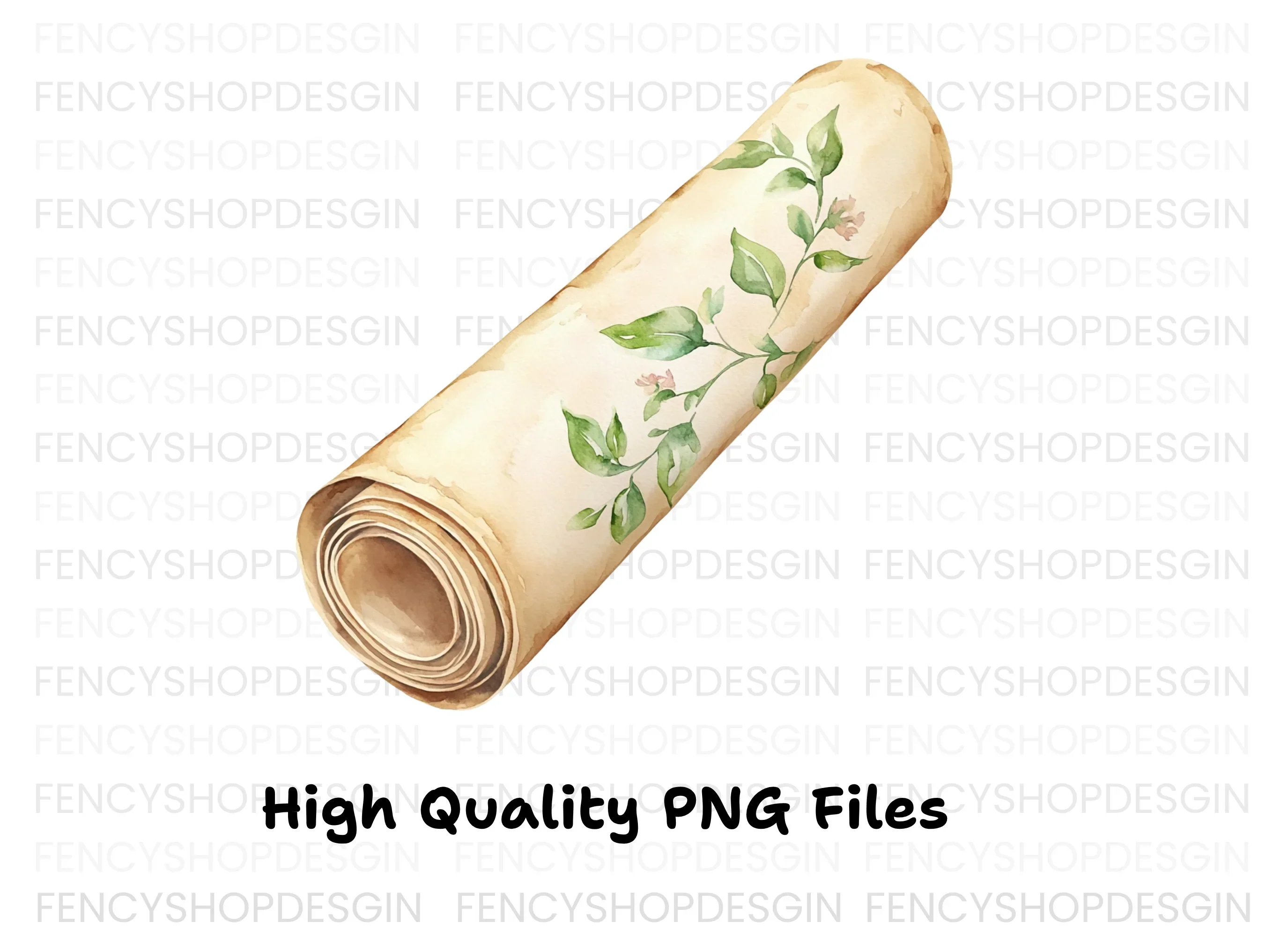 Leaf Scroll Clipart Bundle - Image 6