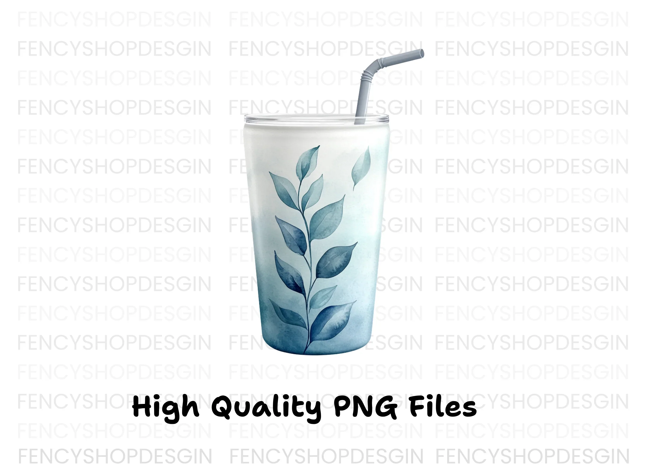 Leaf Tumbler Clipart Bundle - Image 2