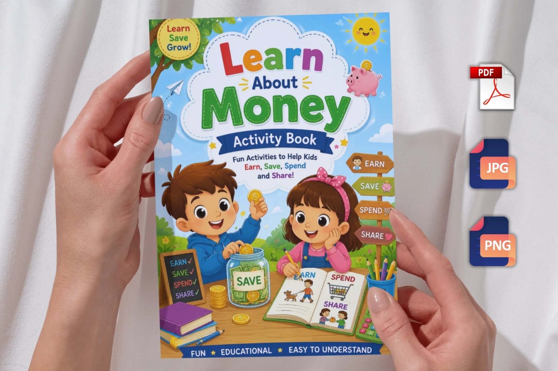 Learn About Money Activity Book - Image 5