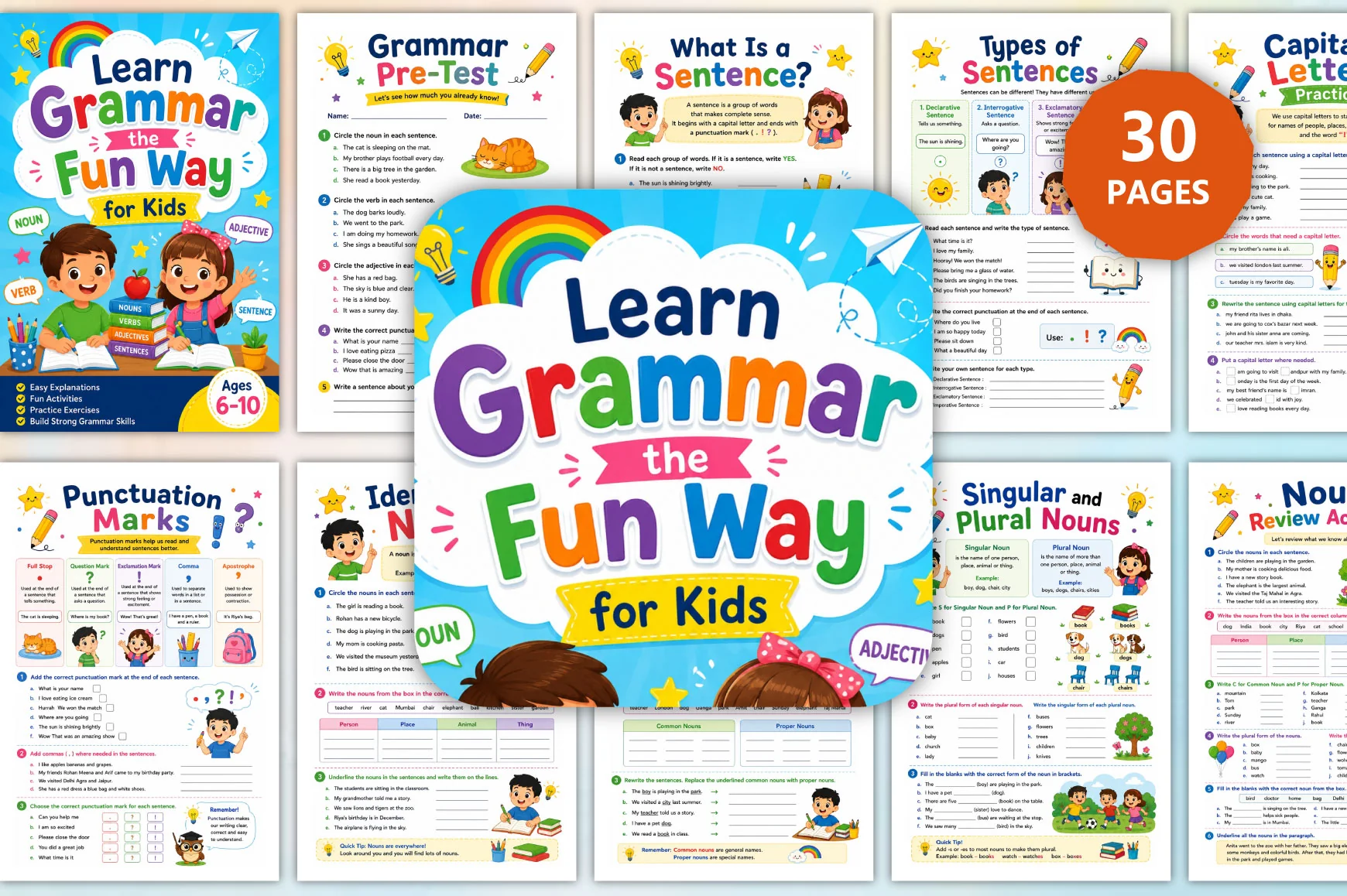 Learn Grammar The Fun Way For Kids