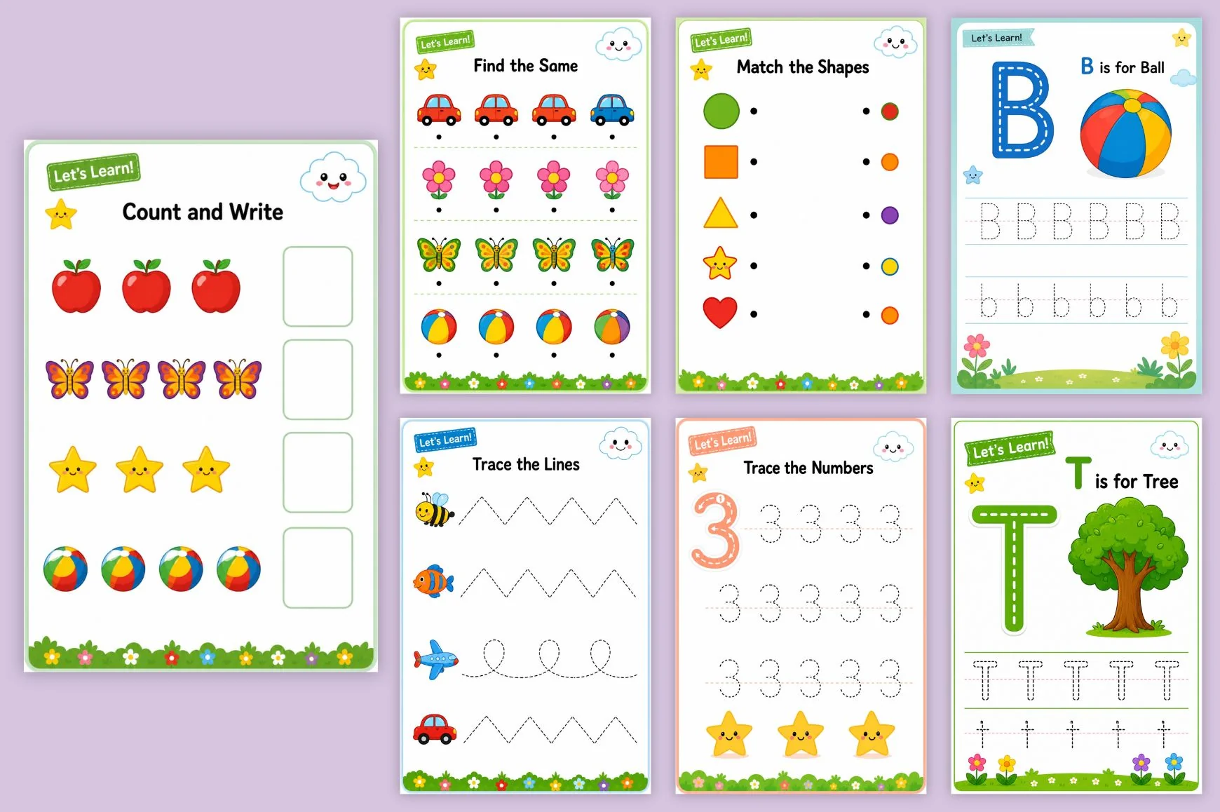 Learn Trace For Preschoolers - Image 5