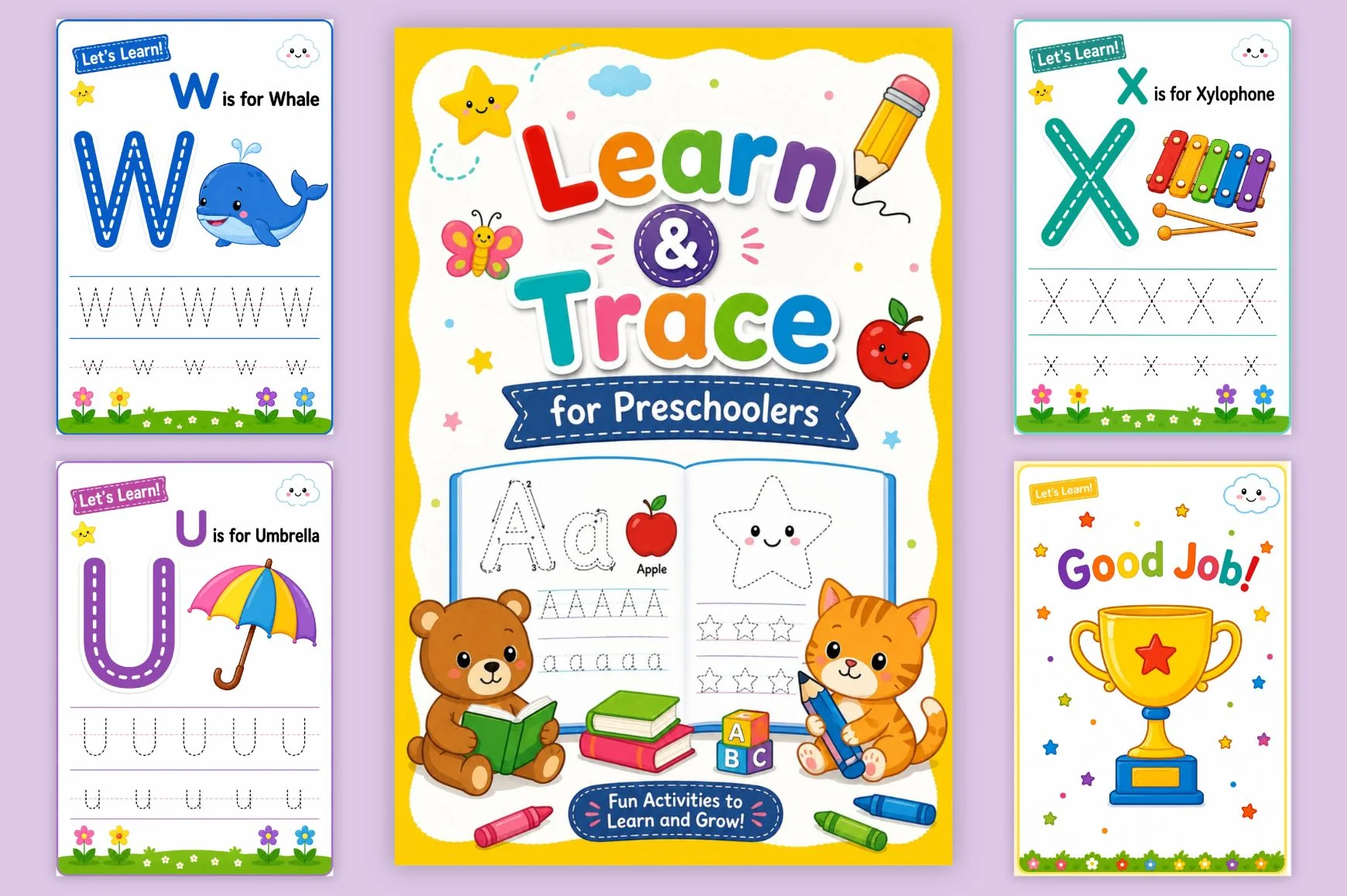 Learn Trace For Preschoolers - Image 6